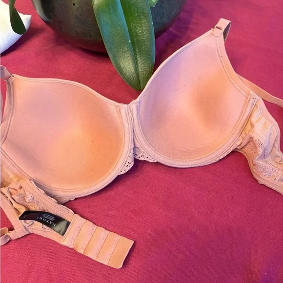 Natori Dusty Rose Lace Underwire Bra Size 34DD - Picture 2 of 4